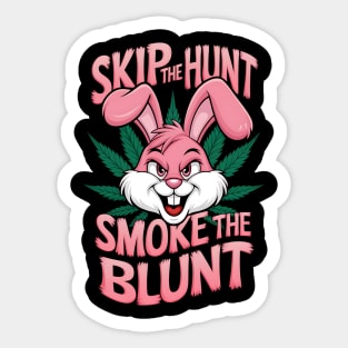 Pink 420 Easter Happy Sticker